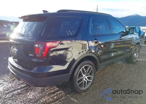 2016 Ford Explorer Sport z USA, uszkodzony, nr VIN 1FM5K8GT7GGC33952